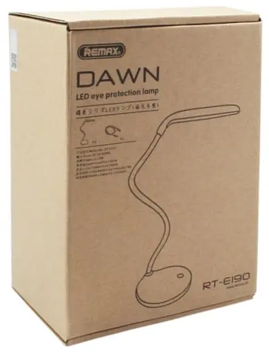 Акумуляторна настільна Led лампа Remax RL-E190 Dawn підставка Білий - фото 5