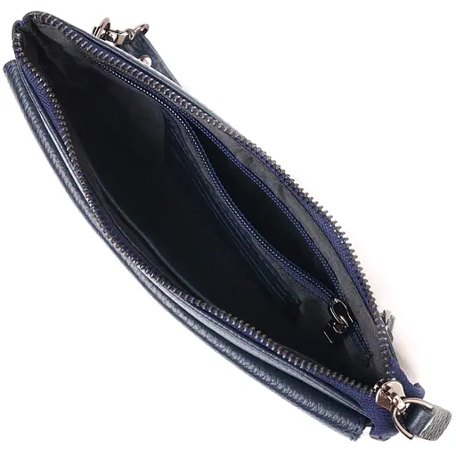 Клатч кожаный мужской Canpellini 21,5х13,5х1 см sum0022424 - фото 4