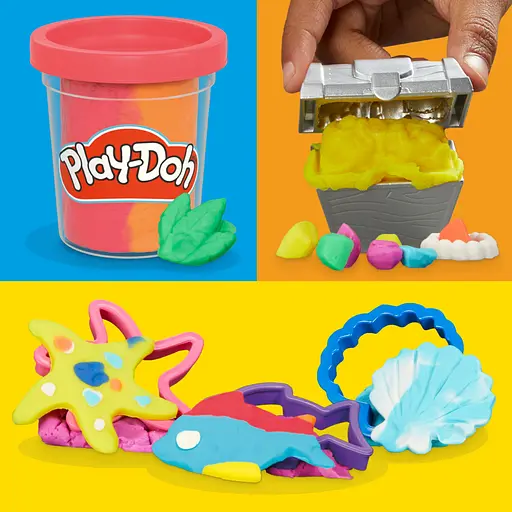 Набір для творчості Hasbro з масою для ліплення Play-Doh Вулканічна пригода зі скарбами (F8789) - фото 8