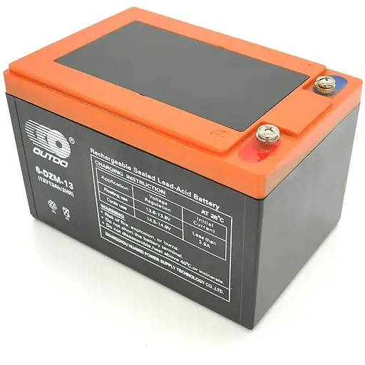 Тяговая аккумуляторная батарея AGM OUTDO 6-DZM-13, 12V 13Ah, (150 х 100 х 96), Q4