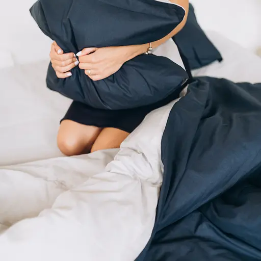 Комплект постельного белья сатин 100% хлопок темно-синий Sea Breeze - двуспальный - фото 4