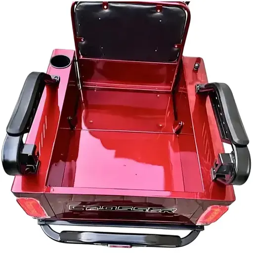 Електроскутер Триколісний Crosser TR-5 Tranzit (800W, 72V,24Ah) Червоний - фото 6