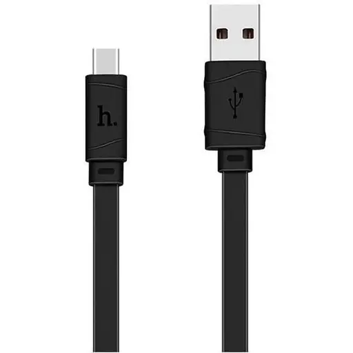 Кабель Hoco X5 Bamboo Type-C charging Cable Чорний - фото 1