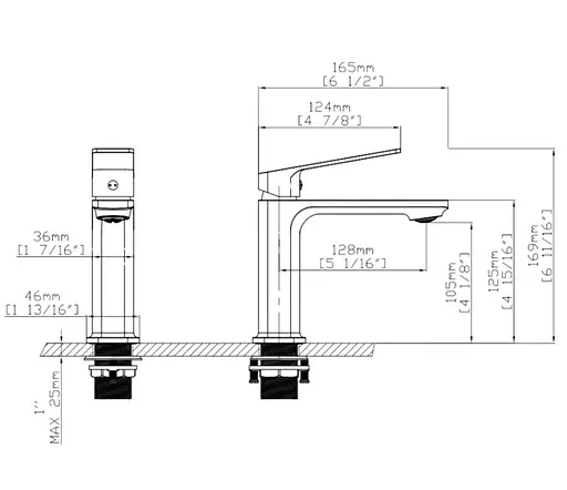 Смеситель для раковины Qtap Capricorn Chrome QTCAP1060102C48219 - фото 6