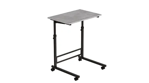 Стол приставной Ferrum-decor Амиго 62x60x40 металл Черный ДСП Бетон 16мм (FRD-102532) - фото 3