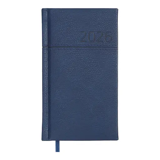 Еженедельник датированный Buromax Orion 2026 синий 153 х 85 мм (BM.2895-02)