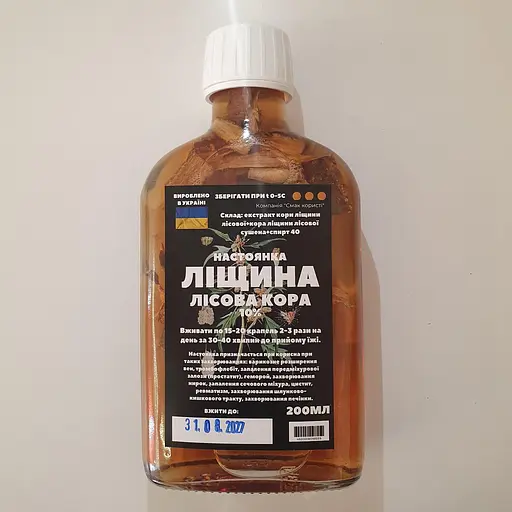 Настойка на коре лещины лесной 200 мл - фото 1