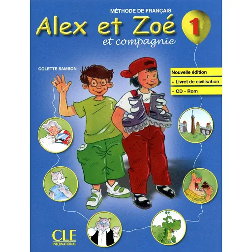 Alex et Zoe Nouvelle 1 Livre de L`eleve + Livret de civilisation + CD-ROM - фото 1