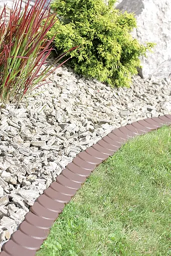 Палисад садовый Prosperplast Flat терракотовый 3.8 м - фото 4