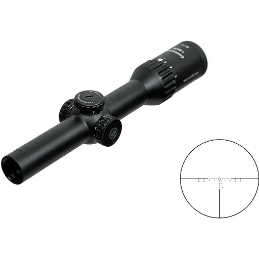 Оптический прицел Vector Optics Continental X6 1-6x24 (30 мм) illum. SFP Tactical