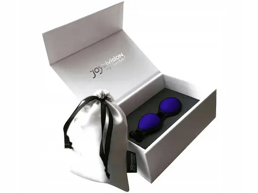 Вагінальні кульки Joydivision Joyballs Secret, 11.4 см, синій - фото 6