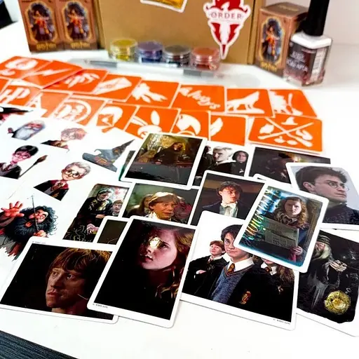 Подарочный набор "Волшебный подарок от Хогвартса" Fresh Tattoo gift-box-potter-3kids - фото 3