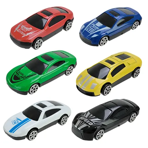 Дитячий трейлер з машинками PS006-1, 6 машинок - фото 5