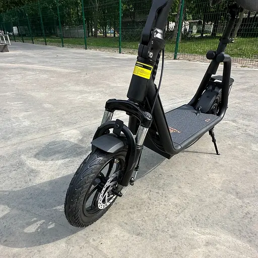 Электросамокат KUGOO Kirin C1+ Plus 18Ah 2025 года с сиденьем и корзиной - фото 6