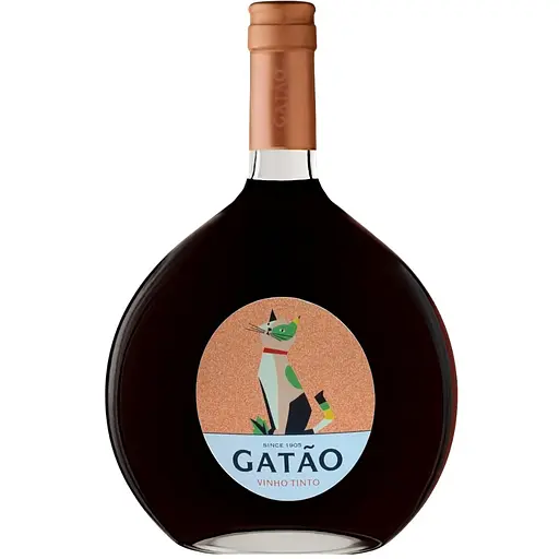 Вино Gatao Vinho Verde DOC красное полусухое 12% 0.75 л