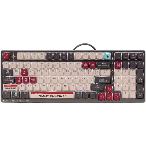 Клавиатура Bloody A4Tech WS98 (Pixels Red) (WS98 (Pixels Red)) - фото 1