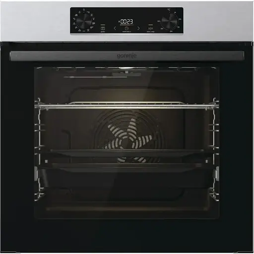 Духова шафа Gorenje  електрична 77 л, A, нержавіюча сталь - фото 1