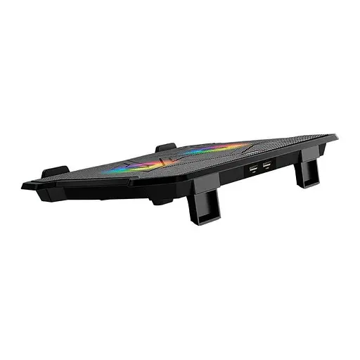 Підставка для ноутбука MeeTion CoolingPad CP2020, 9-14" для геймерів ігрова з RBG підсвічуванням - фото 6