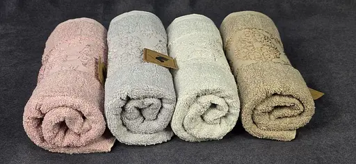 Махровое банное полотенце 140 x 70 см DT6-84 мягкое полотенце для душа бананы набор 4 шт. 4 цвета - фото 2