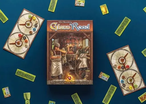 Настольная игра Feuerland Spiele Стеклянная дорога (Glass Road) (англ.) (FS6460) - фото 9