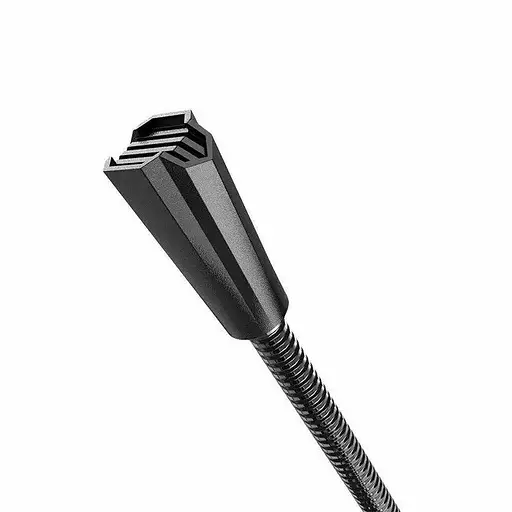 Настільний USB-мікрофон MeeTion MT-MC15 з підсвічуванням RGB 5В Гусяча шия на 360 градусів Чорний - фото 4