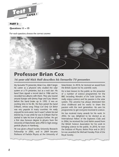 Practice Tests. B1 Preliminary. Student's Book - фото 7