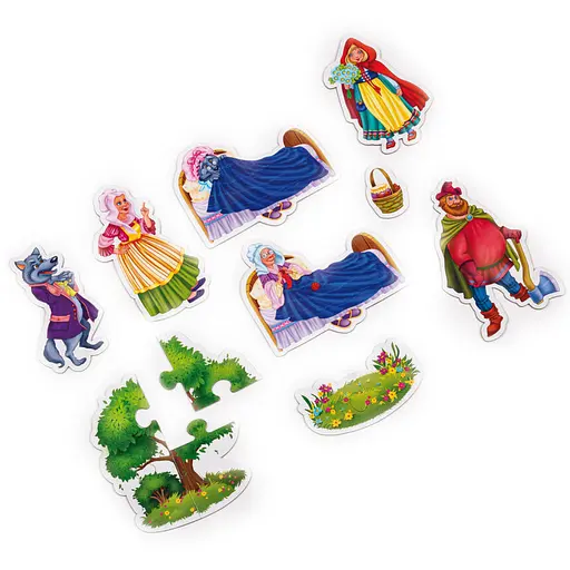 Настольная игра магнитный театр "Красная шапочка" Vladi Toys VT3206-52 Укр - фото 2