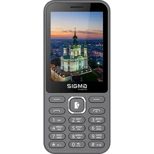 Мобільний телефон Sigma mobile X-style 31 Power Type-C Grey