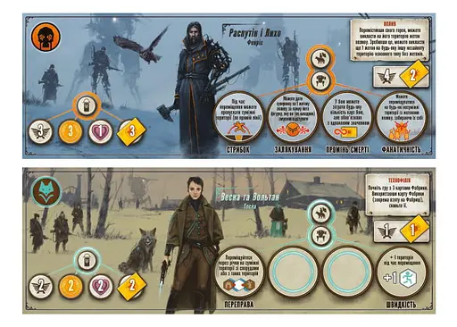 Настільна гра Планета Ігор Коса: Піднесення Фенріса (Scythe: The Rise of Fenris) (укр.) - фото 5