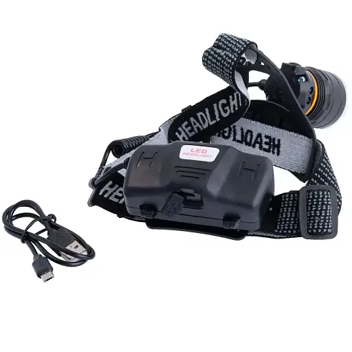 Налобний світлодіодний ліхтар T-070 на світлодіоді Cree XHP50, з датчиком руху shustar - фото 5