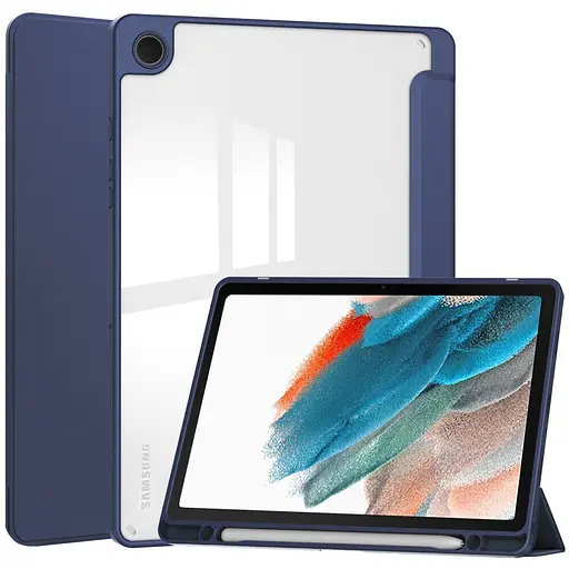 Чохол TPUCristal SlimTPU Spen holder Samsung Galaxy Tab A9 Plus SM X210 X215 X216 Синій