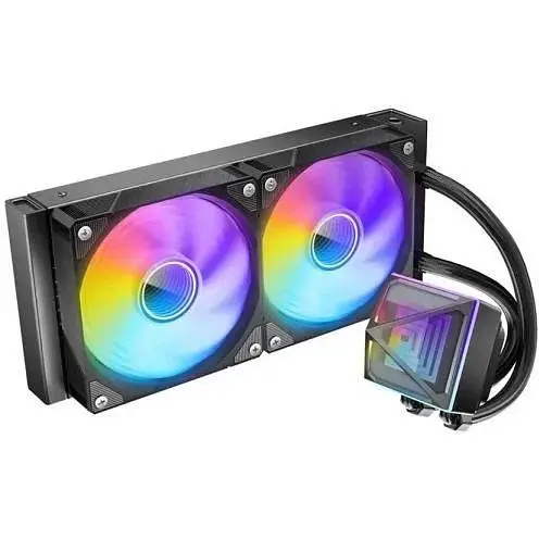 Система рідинного охолодження Azza Pyramid 240 чорний (LCAZ-240Y-ARGB) - фото 1