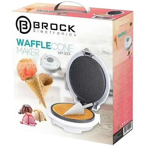 Вафельниці для тонких вафель Brock WM 3001
