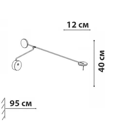 Бра Friendlylight Visible WL FL4083 - фото 3