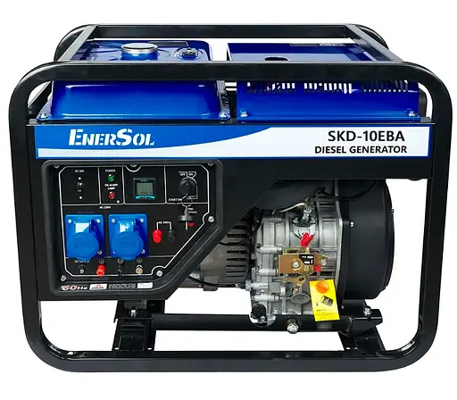 Генератор дизельний EnerSol 9/10 кВт SKD-10EBA - фото 1