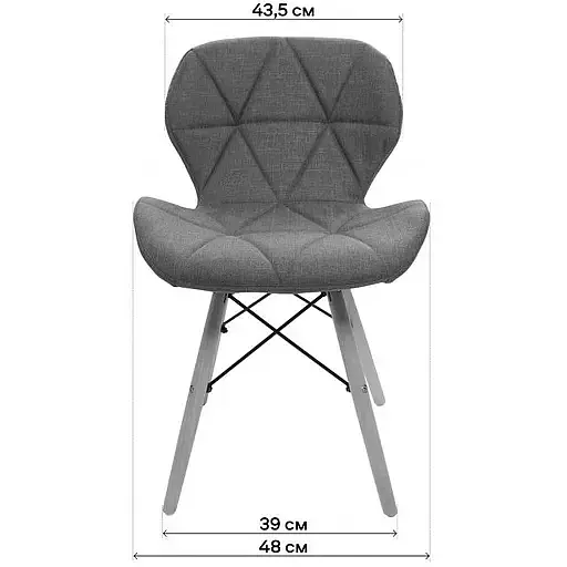 Стул GT Racer X-D28 Plus, Fabric темно-серый - фото 9