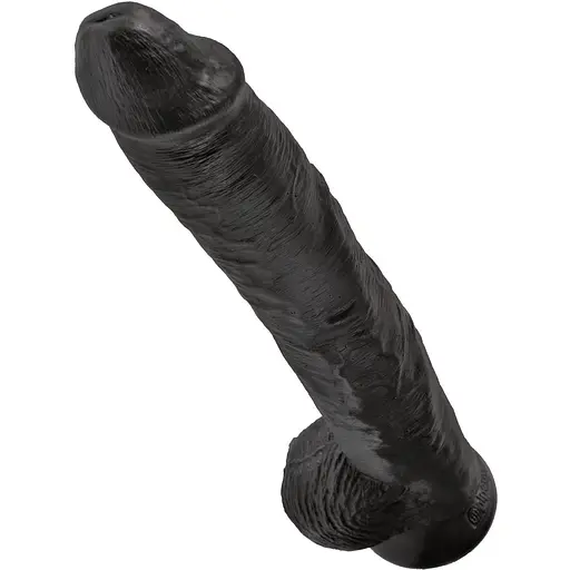 Фаллоимитатор King Cock 14" With Balls 37 см черный
