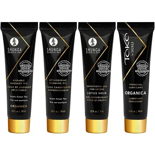 Набір інтимної косметики Shunga Geisha Secrets Organica Exotic Green Tea - фото 3
