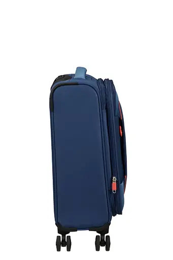 Валіза American Tourister PULSONIC COMBAT NAVY 55x40x23(26) 55 См MD6*41001 - фото 9