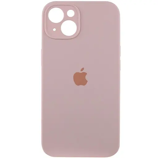 Чохол Epik Silicone Case Full Camera Protective AA для Apple iPhone 14, 6.1 Рожевий/Chalk Pink - фото 1