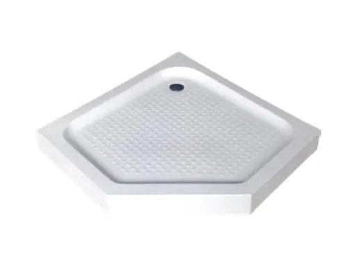 Душовий піддон Asignatura Turia 90x90 39833005 білий - фото 1