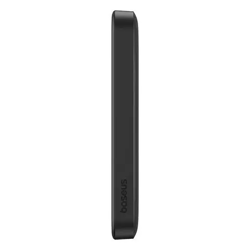 Магнитный павербанк Baseus Magnetic 5000 mAh 20 W с беспроводной зарядкой MagSafe и индикатором заряда черный - фото 4