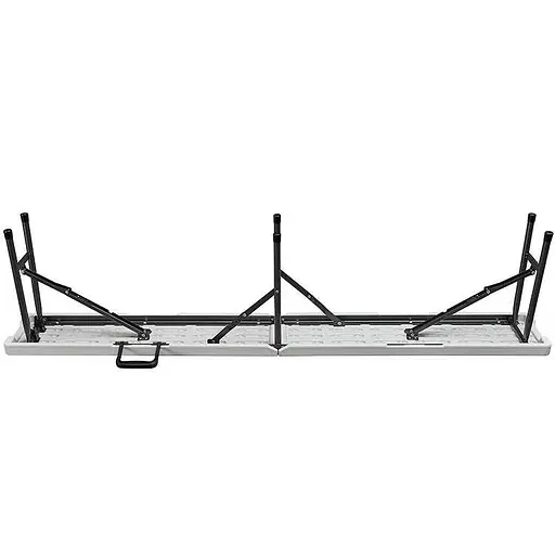 Лавка складная SpringFun 180 см многофункциональная лавка HDPE для кейтеринга нагрузка 230 кг Белый - фото 2