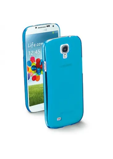 Накладка чохол бампер Samsung i9500 Galaxy S4 панель (Блакитна) - фото 4