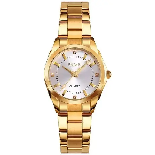 Жіночий годинник Skmei 1620 Gold Steel