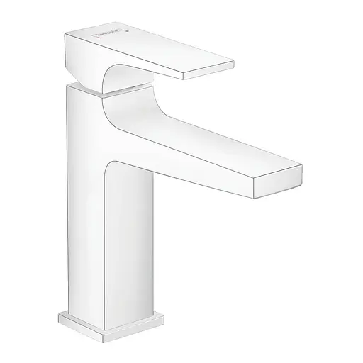 Змішувач для раковини Hansgrohe Metropol EcoSmart 32507700 білий матовий - фото 1