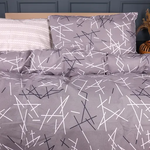 Пододеяльник MirSon Scandi Lines Ranforce Elite 160х220 см (2200012434246) - фото 2