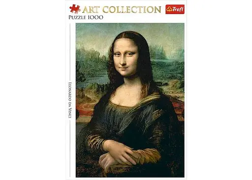 Пазл Trefl Мона Ліза Леонардо да Вінчі 1000 ел. (10542) - фото 2