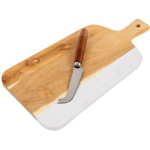 Дошка обробнаLefard і ніж для сиру 35х17х1 см (815-071) - фото 2