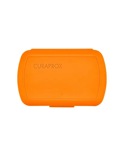 Дорожній набір Curaprox Kids помаранчевий: зубна щітка Kids + дитяча зубна паста 10 мл + йоршики 2 шт. - фото 6